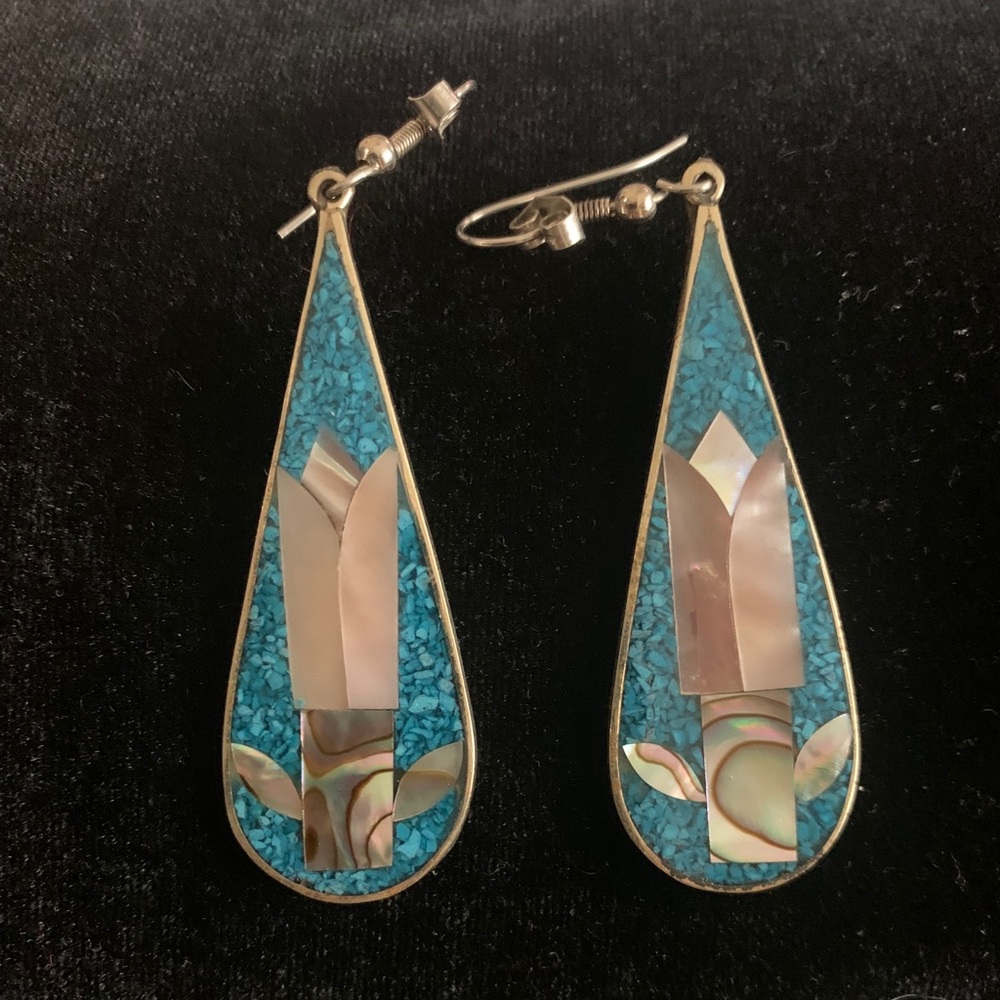 Alpaca Mexico Silver Earrings